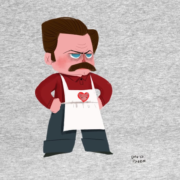 Ron Swanson by davidpavon